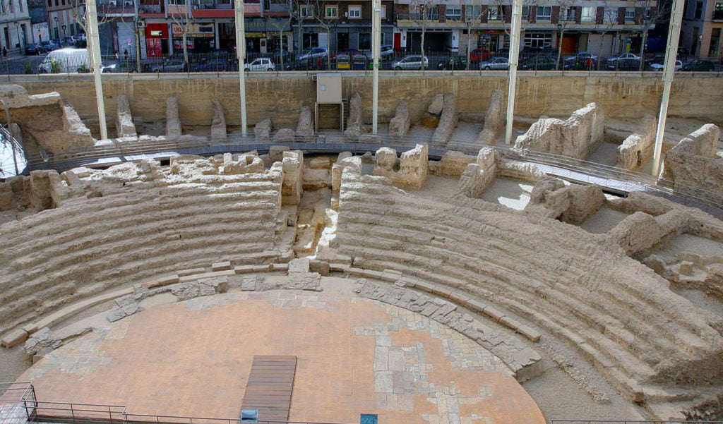 Римский театр в Сарагосе